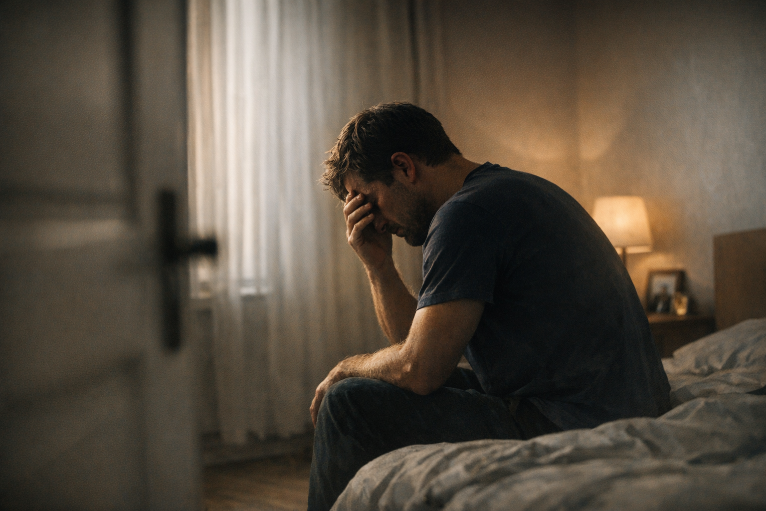 Den maskuline sorg: Hvorfor mænd græder bag lukkede døre